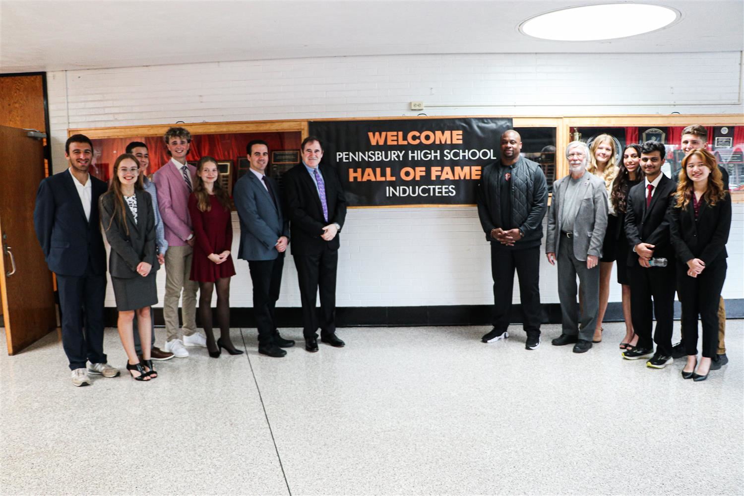 Hall of Fame Inductees and Student Ambassadors